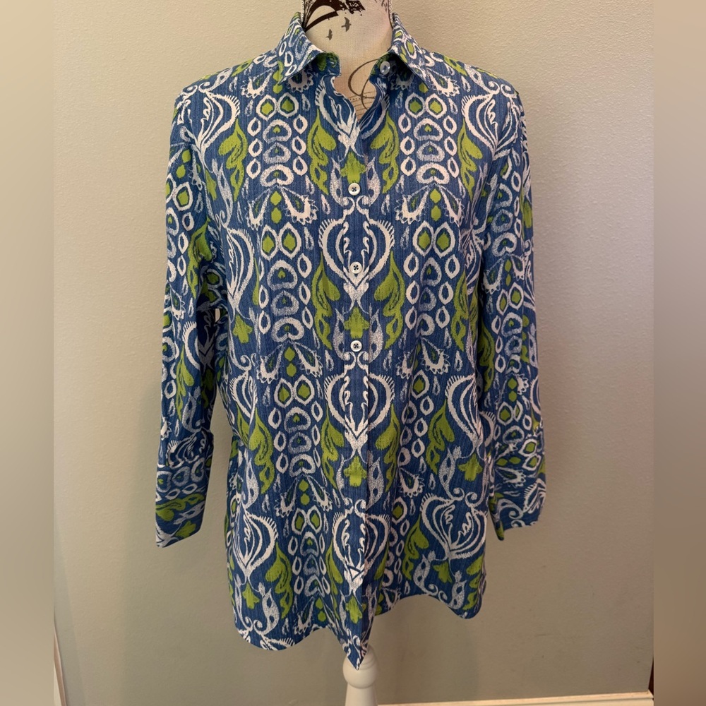 Chico’s No Iron 3/4 Sleeve Top